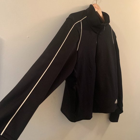 New Adidas zip up double lined jacket with breathable mesh inside.size 2XL. SOFT - Picture 2 of 6